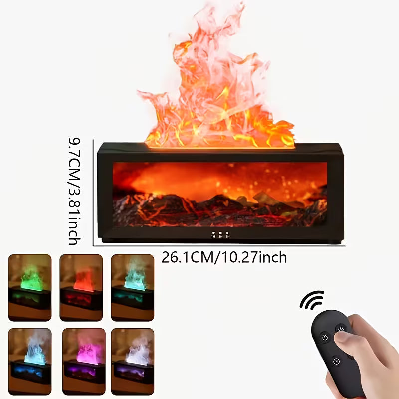 Lumina™ FlameGlow RGB Humidifier & Aroma Diffuser
