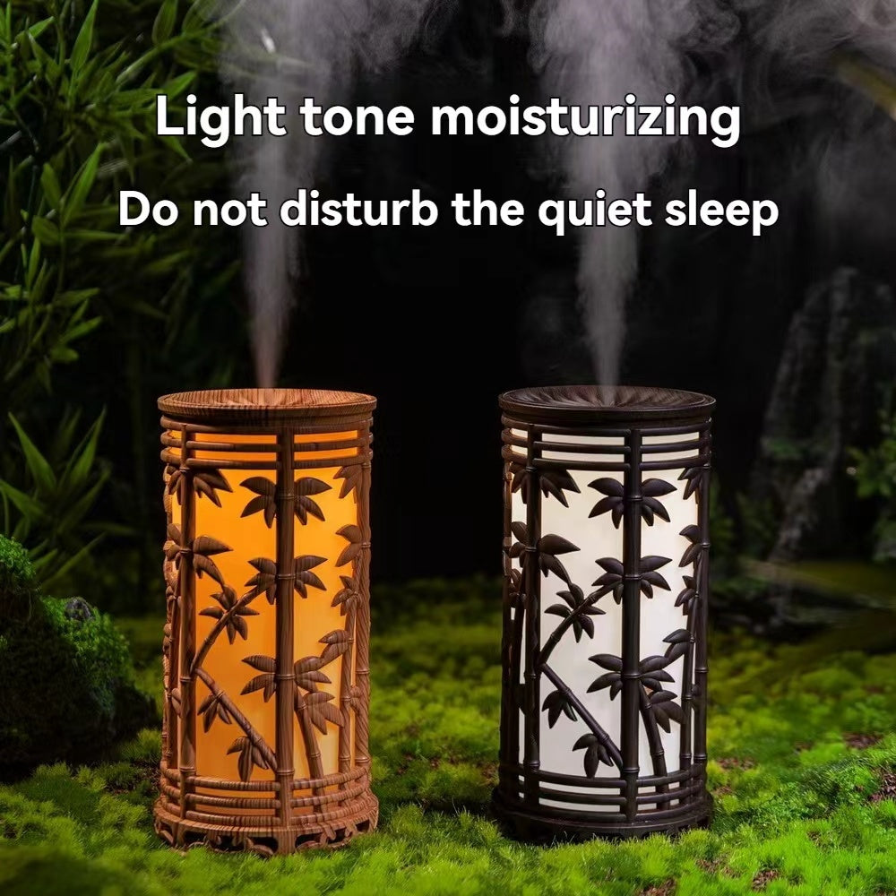 Lumina™ BambooGlow Humidifier & Aroma Diffuser