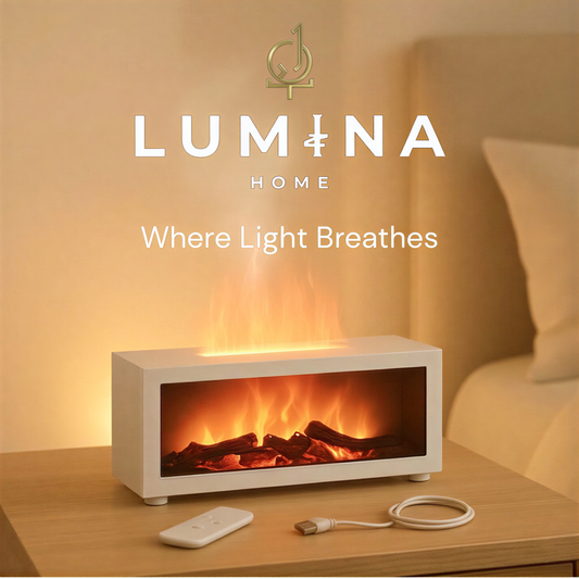 Lumina™ FlameGlow RGB Humidifier & Aroma Diffuser