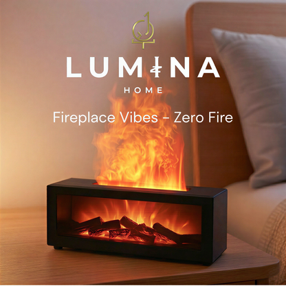 Lumina™ FlameGlow RGB Humidifier & Aroma Diffuser