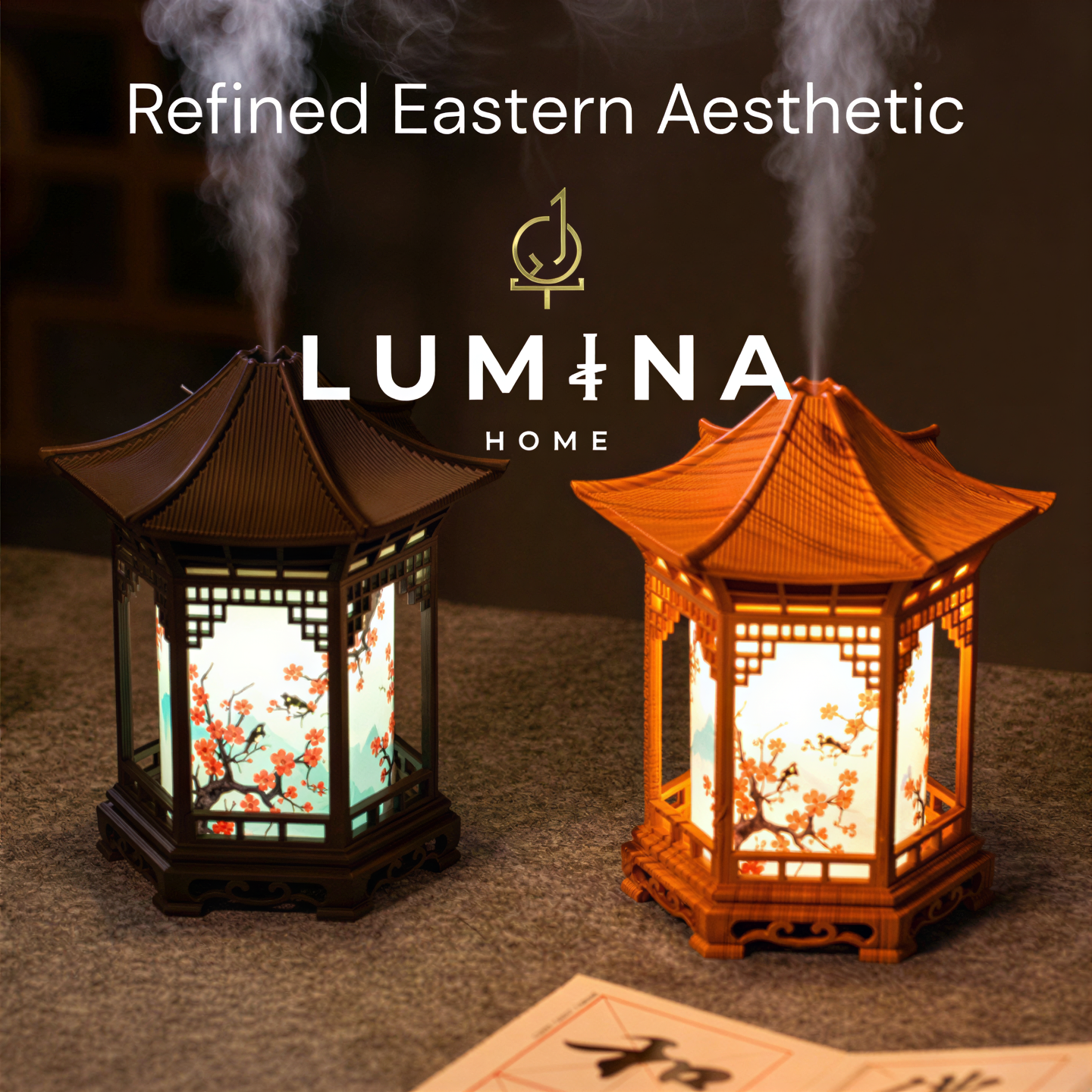 Lumina™ ImperialMist Humidifier & Aroma Diffuser